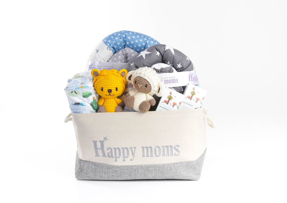 מתנות לתינוקות עם דובונים צבעוניים
